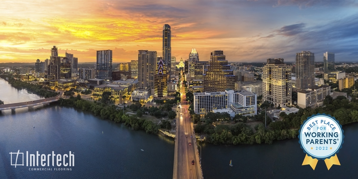 Austin Texas cityscape - Intertech Voted Best Place for Working Parents 2022