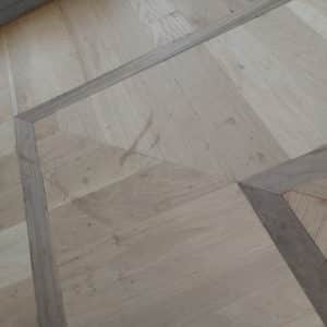 detail of wood flooring for Marathon Petroleum executive offices