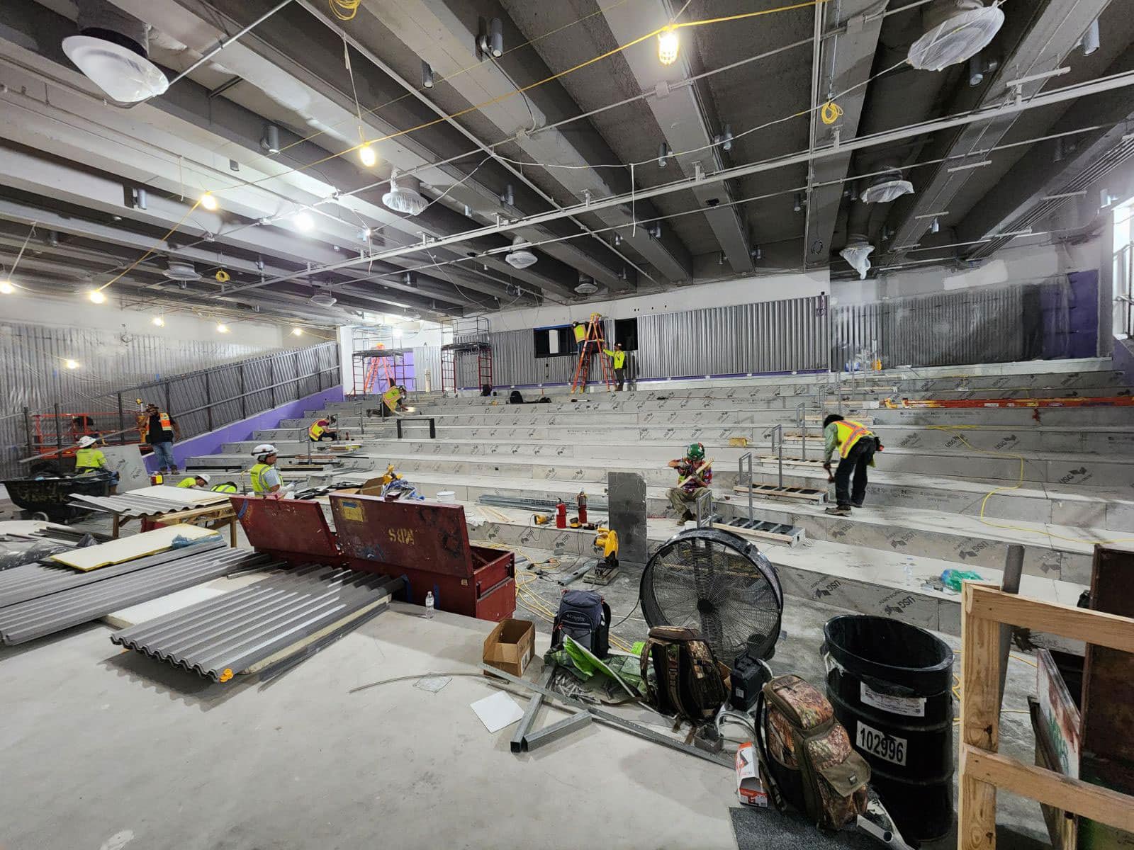 Photo: Raised Access Flooring Installation at the Samsung Facility in Taylor Texas