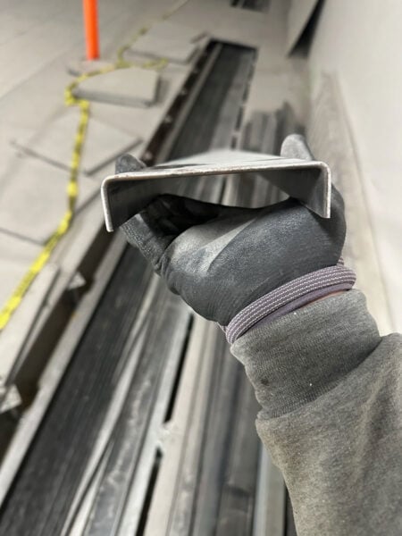 Photo: Raised Access Flooring Installation, phase 1, at the Samsung Facility in Taylor Texas