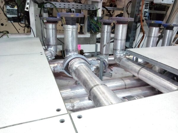 Photo: Raised Access Flooring Installation, phase 1, at the Samsung Facility in Taylor Texas