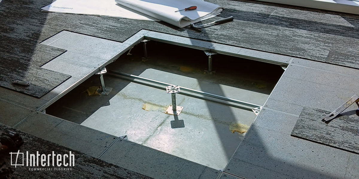 raised access flooring reinforcement